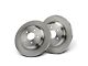 Vented 5-Lug Rotors; Rear Pair (21-24 Bronco Sport)