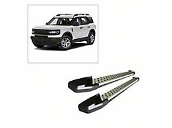 Vortex Running Boards; Aluminum (21-24 Bronco Sport)