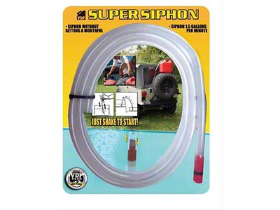 Super Siphon; 0.375-Inch Plastic Tip