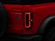 Tail Light Cover Black Out Kit; Carbon Fiber Look (21-24 Bronco)