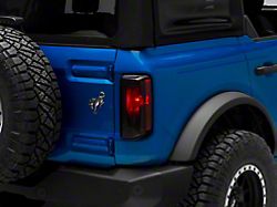 Tail Light Cover Black Out Kit; Smoked (21-24 Bronco)