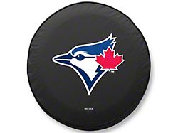 Toronto Blue Jays Spare Tire Cover with Camera Port; Black (21-24 Bronco)