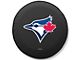 Toronto Blue Jays Spare Tire Cover with Camera Port; Black (21-24 Bronco)