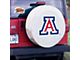 University of Arizona Spare Tire Cover with Camera Port; White (21-24 Bronco)