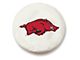 University of Arkansas Spare Tire Cover with Camera Port; White (21-24 Bronco)