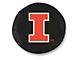 University of Illinois Spare Tire Cover with Camera Port; Black (21-24 Bronco)