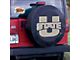 Utah State University Spare Tire Cover with Camera Port; Black (21-24 Bronco)