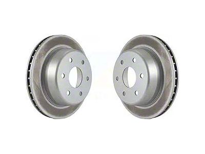 Vented 6-Lug Rotors; Rear Pair (21-24 Bronco, Excluding Raptor)