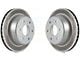 Vented 6-Lug Rotors; Rear Pair (21-24 Bronco, Excluding Raptor)