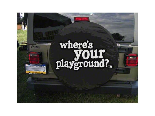 Where's Your Playground Spare Tire Cover with Camera Port (21-24 Bronco)
