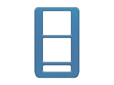 Window Control Switch Accent Trim; Atlas Blue (21-24 Bronco 4-Door)
