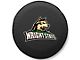 Wright State University Spare Tire Cover with Camera Port; Black (21-24 Bronco)