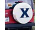 Xavier University Spare Tire Cover with Camera Port; White (21-24 Bronco)