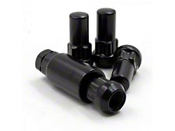 XL Locks with Key for Black Acorn Lug Nuts; 14mm x 1.5 (22-24 Bronco Raptor)