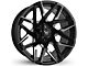 Buck Commander Canyon Gloss Black Milled Face Wheel; 20x10; -25mm Offset (04-15 Titan)