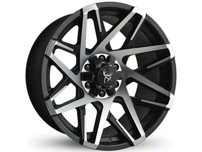 Buck Commander Canyon Satin Black Machined Face Wheel; 20x10; -25mm Offset (04-15 Titan)