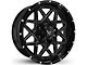 Buck Commander Gridlock Gloss Black with Milling Wheel; 20x10; -25mm Offset (04-15 Titan)