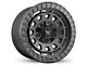 Buck Commander Venture All Satin Dark Grey Wheel; 17x9; -12mm Offset (05-15 Tacoma)