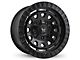 Buck Commander Venture All Satin Black Wheel; 17x9; 0mm Offset (10-24 4Runner)