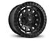 Buck Commander Venture Satin Black Wheel; 17x9; -12mm Offset (84-01 Jeep Cherokee XJ)