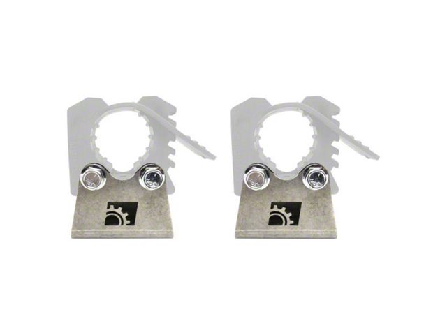 BuiltRight Industries Quick Fist Riser Mounts for 1 to 2.25-Inch Clamps (Universal; Some Adaptation May Be Required)