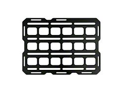 BuiltRight Industries Steel Tech MOLLE Panel; 10-Inch x 7.50-Inch (Universal; Some Adaptation May Be Required)