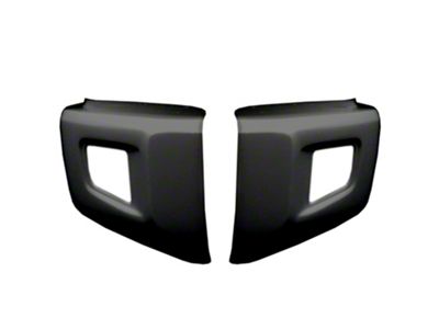 Front Bumper Cover; Matte Black (14-21 Tundra)