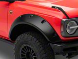 Bushwacker Pocket Style Fender Flares; Front and Rear; Matte Black (21-24 Bronco 4-Door, Excluding Raptor)