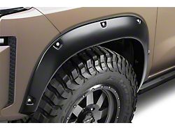 Bushwacker Pocket Style Fender Flares; Front and Rear; Matte Black (22-24 Frontier)