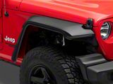 Bushwacker Hyperform Flat Style Fender Flares; Front and Rear (18-24 Jeep Wrangler JL 4-Door)