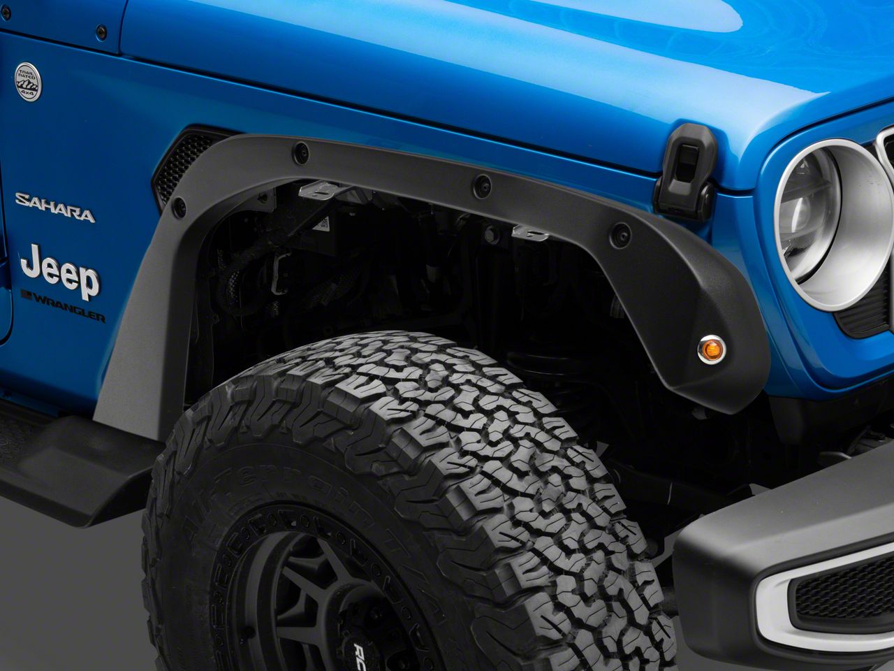 Bushwacker Jeep Wrangler Trail Armor Fender Delete Kit 14096 (18-24 ...