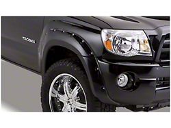 Bushwacker Pocket Style Fender Flares; Front and Rear; Matte Black (05-11 Tacoma w/ 6-Foot Bed)