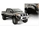 Bushwacker Pocket Style Fender Flares; Front and Rear; Matte Black (04-15 Titan w/ Titan Box)