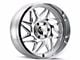 Cali Off-Road Gemini Polished Milled 6-Lug Wheel; 22x12; -51mm Offset (04-15 Titan)