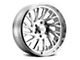 Cali Off-Road Purge Polished Milled 6-Lug Wheel; 22x12; -51mm Offset (04-15 Titan)