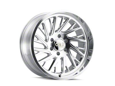 Cali Off-Road Purge Polished 6-Lug Wheel; 24x14; -76mm Offset (04-15 Titan)