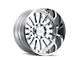 Cali Off-Road Summit Polished 6-Lug Wheel; 26x14; -76mm Offset (04-15 Titan)