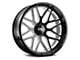 Cali Off-Road Invader Gloss Black Milled 6-Lug Wheel; 22x12; -51mm Offset (05-15 Tacoma)