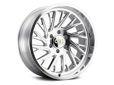 Cali Off-Road Purge Polished Milled 6-Lug Wheel; 22x12; -51mm Offset (05-15 Tacoma)