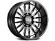 Cali Off-Road Summit Gloss Black Milled 6-Lug Wheel; 20x10; -25mm Offset (2024 Tacoma)