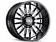 Cali Off-Road Summit Gloss Black Milled 6-Lug Wheel; 22x10; 0mm Offset (2024 Tacoma)