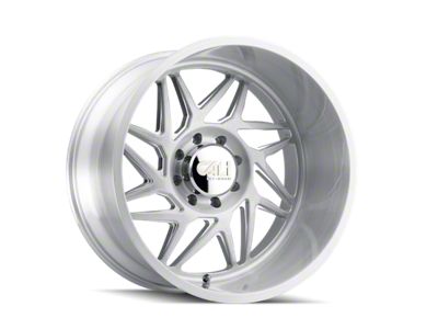 Cali Off-Road Gemini Brushed Milled 6-Lug Wheel; 20x12; -51mm Offset (22-24 Bronco Raptor)