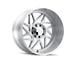 Cali Off-Road Gemini Brushed Milled 6-Lug Wheel; 20x9; 0mm Offset (21-24 Bronco, Excluding Raptor)