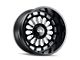 Cali Off-Road Paradox Gloss Black Milled 6-Lug Wheel; 20x10; -25mm Offset (22-24 Bronco Raptor)