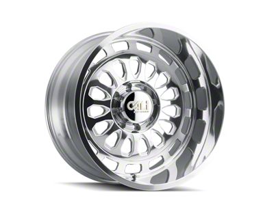 Cali Off-Road Paradox Polished 6-Lug Wheel; 22x12; -51mm Offset (21-24 Bronco, Excluding Raptor)