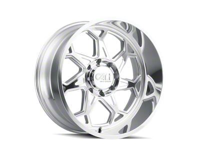 Cali Off-Road Sevenfold Polished 6-Lug Wheel; 20x12; -51mm Offset (22-24 Bronco Raptor)