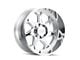 Cali Off-Road Sevenfold Polished 6-Lug Wheel; 22x12; -51mm Offset (22-24 Bronco Raptor)