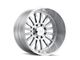 Cali Off-Road Summit Brushed Milled 6-Lug Wheel; 20x10; -25mm Offset (22-24 Bronco Raptor)