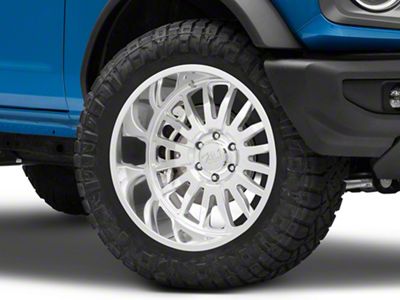 Cali Off-Road Summit Polished 6-Lug Wheel; 20x12; -51mm Offset (21-24 Bronco, Excluding Raptor)