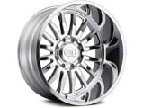 Cali Off-Road Summit Polished 6-Lug Wheel; 22x12; -51mm Offset (21-24 Bronco, Excluding Raptor)